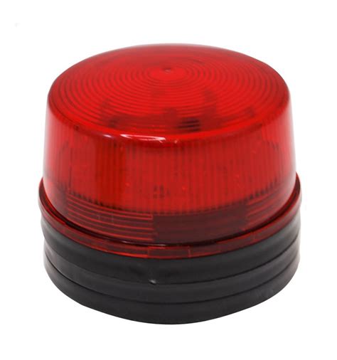 red light flashing outside on metal box|red light box internachi.